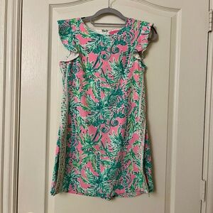 Lilly Pulitzer Adda Romper, Prosecco Pink Hangin Around